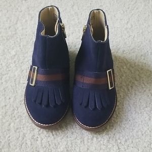 Janie and Jack toddler suede boots